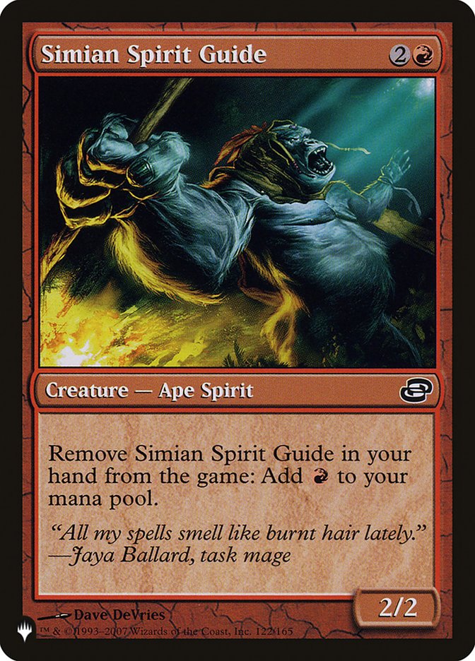 Simian Spirit Guide [The List] | Shuffle n Cut Hobbies & Games