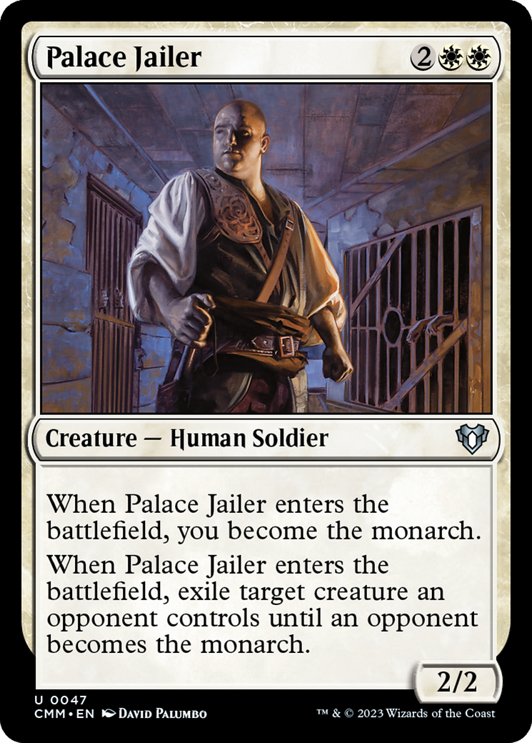 Palace Jailer [Commander Masters] | Shuffle n Cut Hobbies & Games