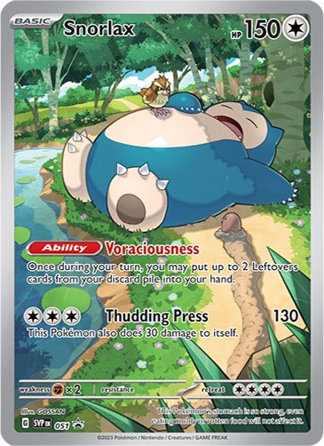 Snorlax (051) [Scarlet & Violet: Black Star Promos] | Shuffle n Cut Hobbies & Games