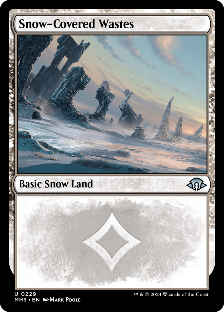 Snow-Covered Wastes (0229) [Modern Horizons 3] | Shuffle n Cut Hobbies & Games