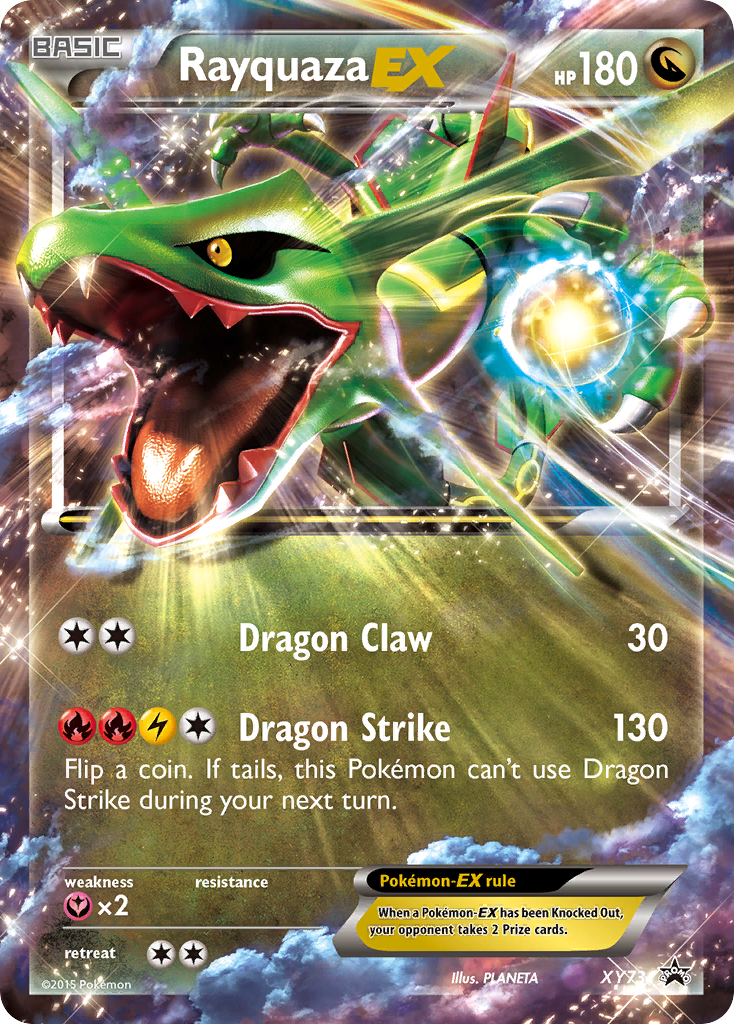 Rayquaza EX (XY73) [XY: Black Star Promos] | Shuffle n Cut Hobbies & Games