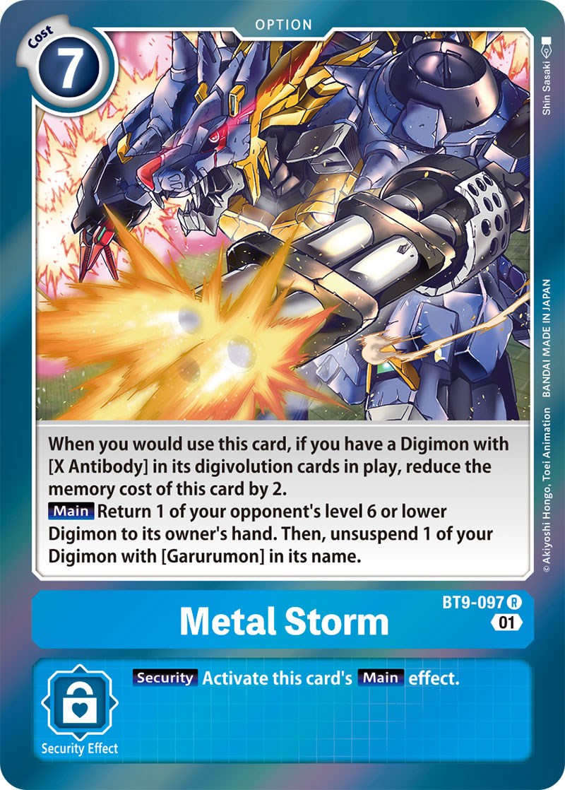 Metal Storm [BT9-097] [X Record] | Shuffle n Cut Hobbies & Games