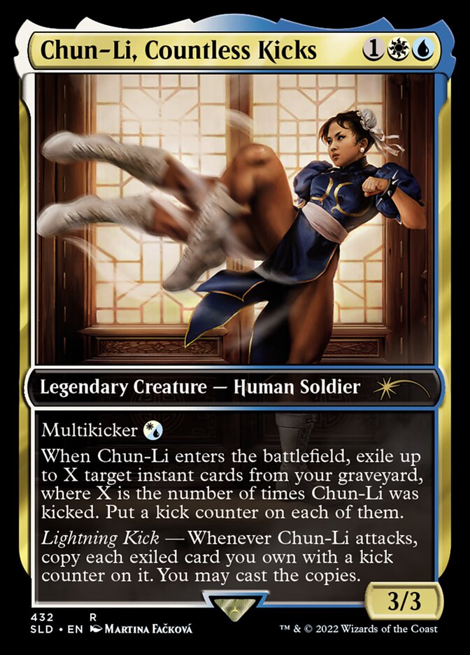 Chun-Li, Countless Kicks [Secret Lair Drop Series] | Shuffle n Cut Hobbies & Games