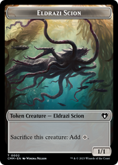 Eldrazi Scion // Spider Double-Sided Token [Commander Masters Tokens] | Shuffle n Cut Hobbies & Games