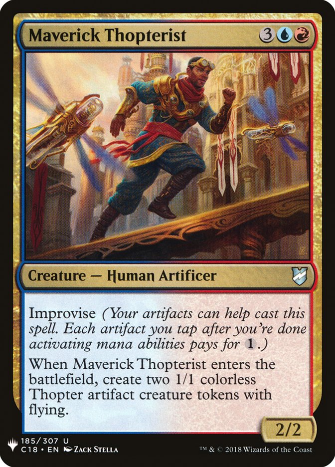 Maverick Thopterist [Mystery Booster] | Shuffle n Cut Hobbies & Games