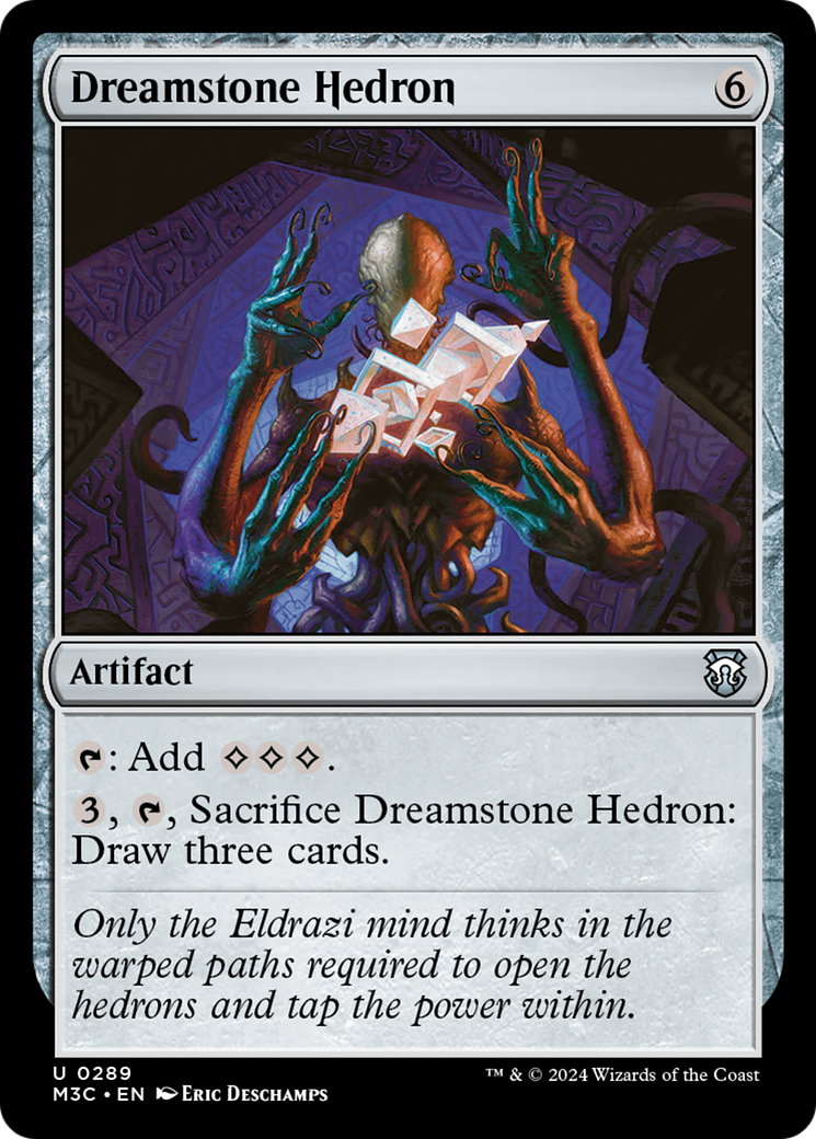 Dreamstone Hedron (Ripple Foil) [Modern Horizons 3 Commander] | Shuffle n Cut Hobbies & Games