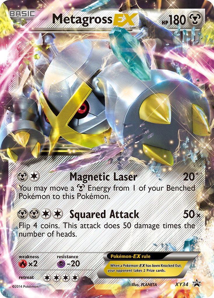 Metagross EX (XY34) [XY: Black Star Promos] | Shuffle n Cut Hobbies & Games