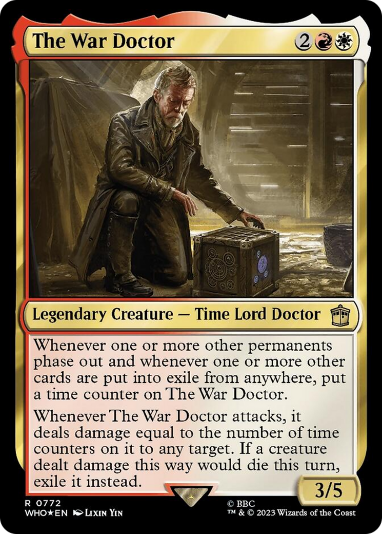 The War Doctor (Surge Foil) [Doctor Who] | Shuffle n Cut Hobbies & Games