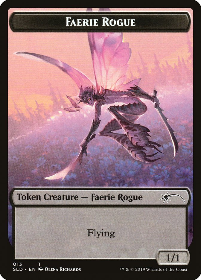 Faerie Rogue Token (013) [Secret Lair Drop Series] | Shuffle n Cut Hobbies & Games