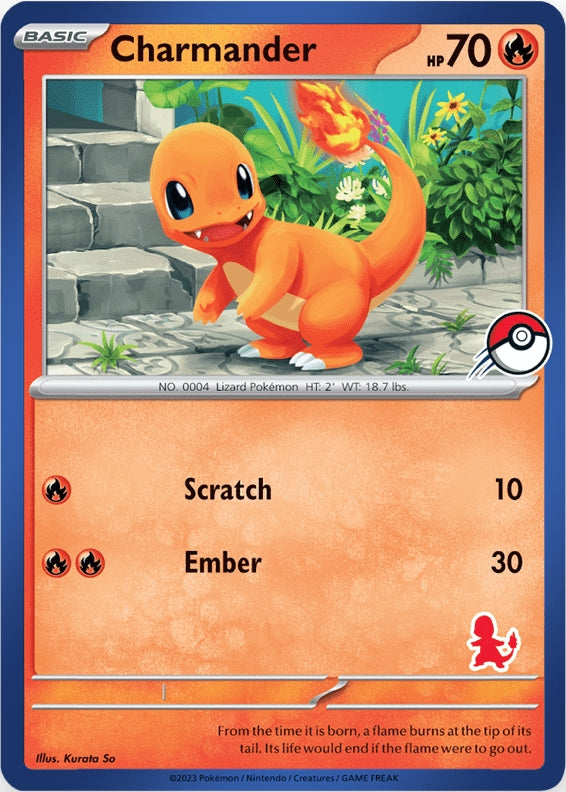 Charmander (Blue Border) [My First Battle] | Shuffle n Cut Hobbies & Games