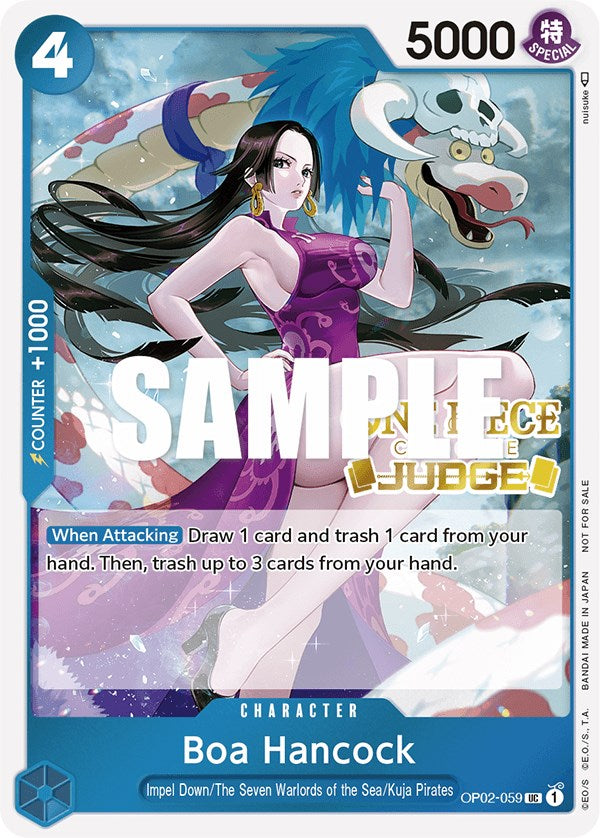 Boa Hancock (Judge) [One Piece Promotion Cards] | Shuffle n Cut Hobbies & Games