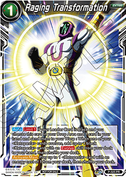 Raging Transformation (P-325) [Tournament Promotion Cards] | Shuffle n Cut Hobbies & Games