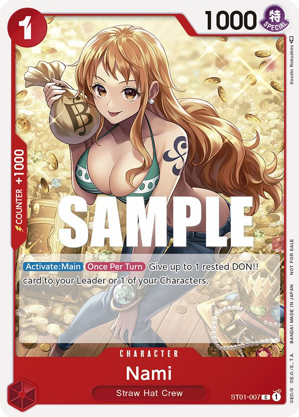 Nami (Tournament Pack Vol. 3) [Participant] [One Piece Promotion Cards] | Shuffle n Cut Hobbies & Games