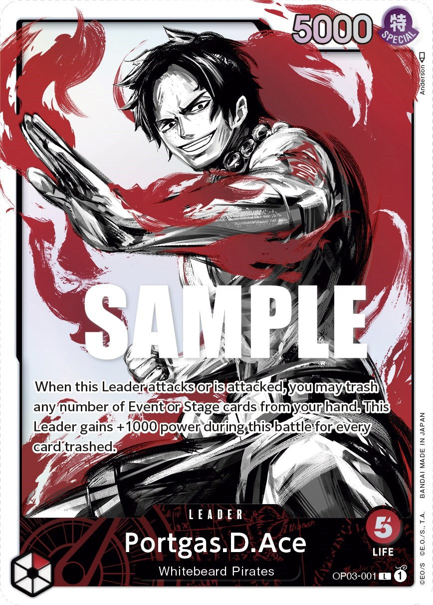 Portgas.D.Ace (Alternate Art) [Pillars of Strength] | Shuffle n Cut Hobbies & Games