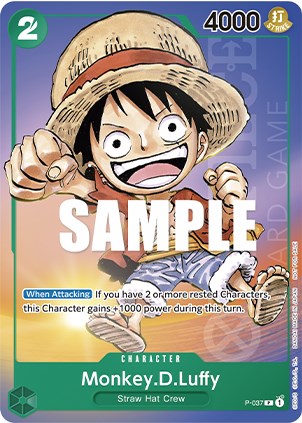 Monkey.D.Luffy (Anime Expo 2023) [One Piece Promotion Cards] | Shuffle n Cut Hobbies & Games