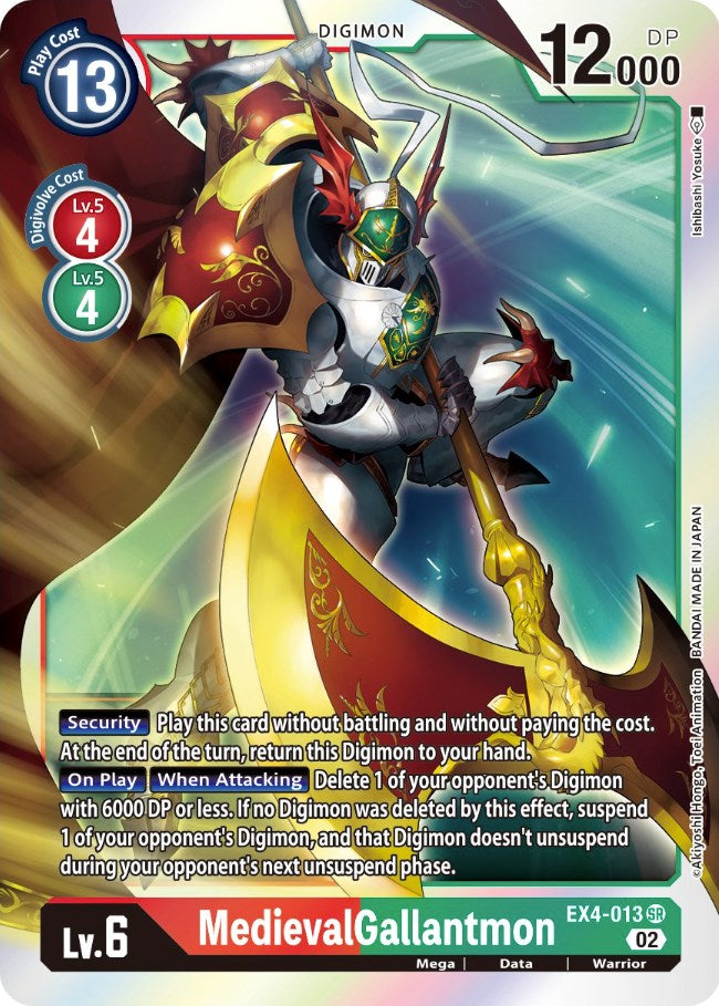 MedievalGallantmon [EX4-013] [Alternative Being Booster] | Shuffle n Cut Hobbies & Games