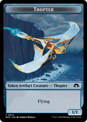 Phyrexian Germ // Thopter Double-Sided Token [Modern Horizons 3 Tokens] | Shuffle n Cut Hobbies & Games