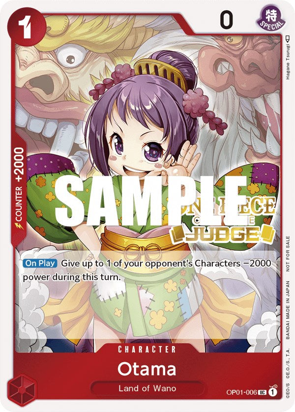 Otama (Judge) [One Piece Promotion Cards] | Shuffle n Cut Hobbies & Games