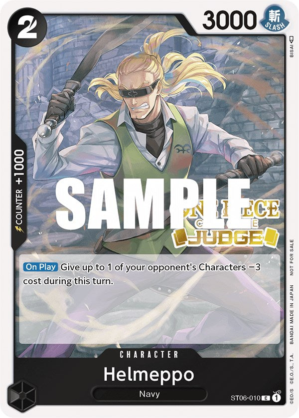 Helmeppo (Judge) [One Piece Promotion Cards] | Shuffle n Cut Hobbies & Games