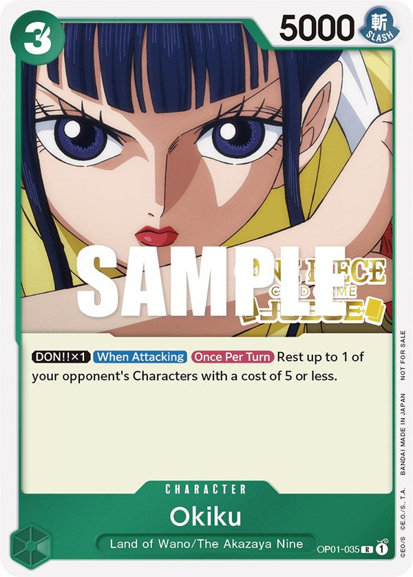 Okiku (Judge) [One Piece Promotion Cards] | Shuffle n Cut Hobbies & Games