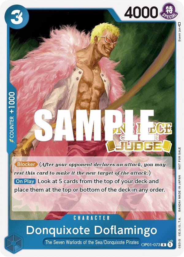 Donquixote Doflamingo (Judge) [One Piece Promotion Cards] | Shuffle n Cut Hobbies & Games