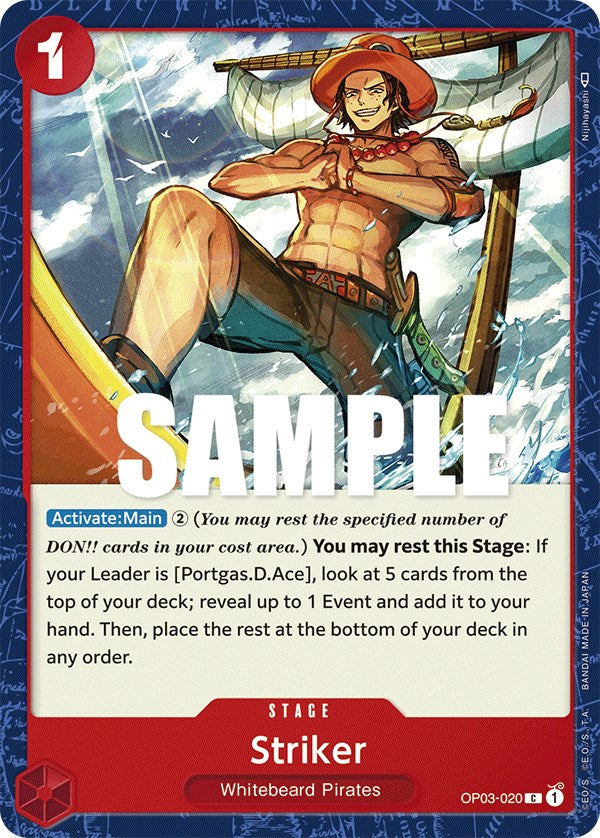 Striker [Pillars of Strength] | Shuffle n Cut Hobbies & Games