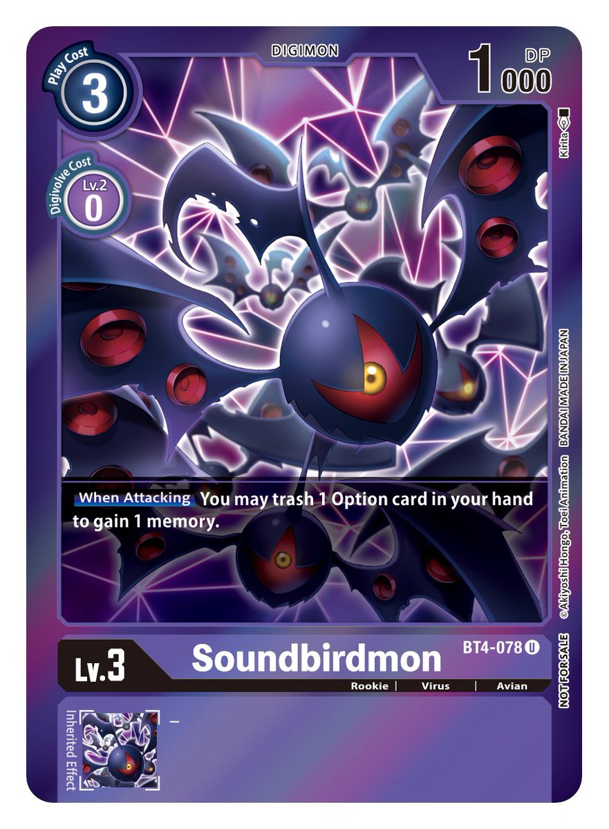 Soundbirdmon [BT4-078] (Event Pack 2) [Great Legend] | Shuffle n Cut Hobbies & Games