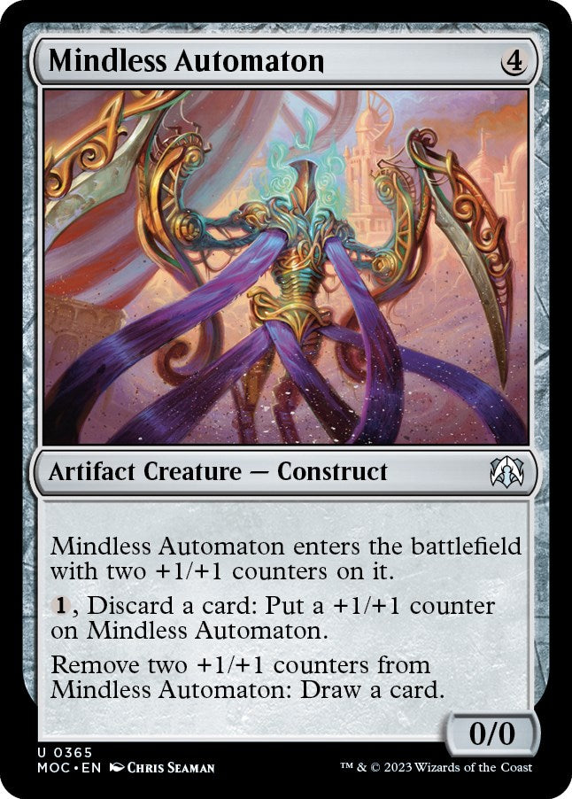 Mindless Automaton [March of the Machine Commander] | Shuffle n Cut Hobbies & Games