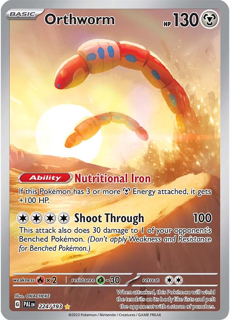 Orthworm (224/193) [Scarlet & Violet: Paldea Evolved] | Shuffle n Cut Hobbies & Games