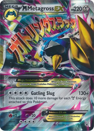 M Metagross EX (XY35) (Jumbo Card) [XY: Black Star Promos] | Shuffle n Cut Hobbies & Games