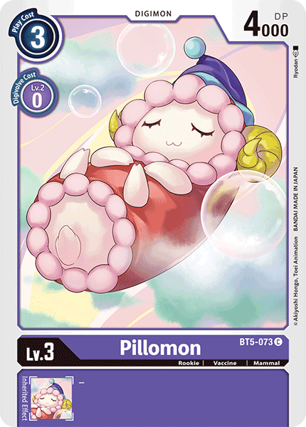 Pillomon [BT5-073] [Battle of Omni] | Shuffle n Cut Hobbies & Games