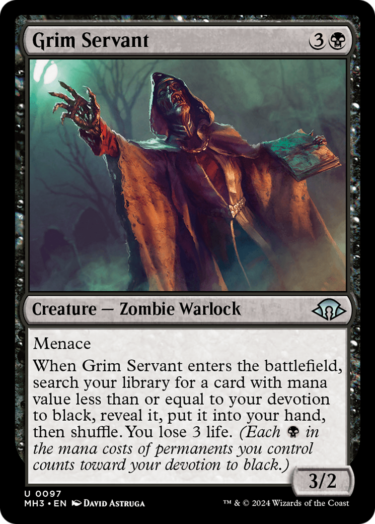 Grim Servant [Modern Horizons 3] | Shuffle n Cut Hobbies & Games