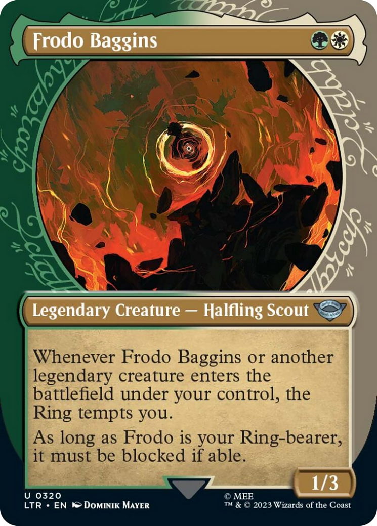 Frodo Baggins (Showcase Ring Frame) [The Lord of the Rings: Tales of Middle-Earth] | Shuffle n Cut Hobbies & Games