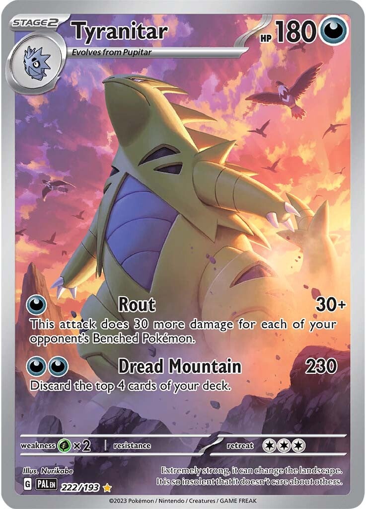 Tyranitar (222/193) [Scarlet & Violet: Paldea Evolved] | Shuffle n Cut Hobbies & Games