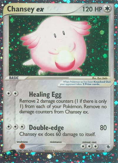 Chansey ex (96/109) [EX: Ruby & Sapphire] | Shuffle n Cut Hobbies & Games