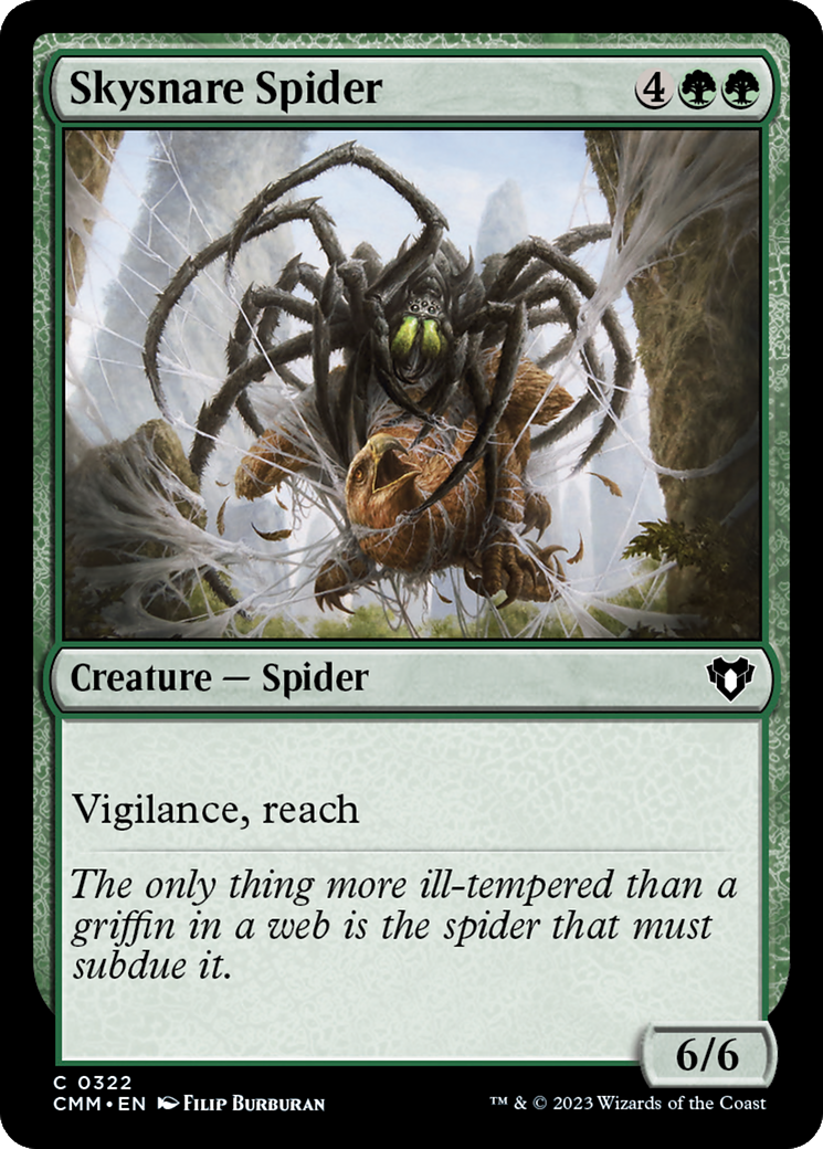 Skysnare Spider [Commander Masters] | Shuffle n Cut Hobbies & Games