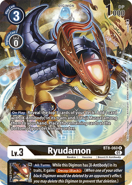 Ryudamon [BT8-060] (Alternate Art) [New Awakening] | Shuffle n Cut Hobbies & Games