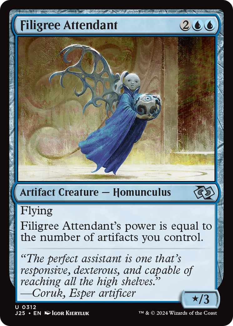 Filigree Attendant [Foundations Jumpstart] | Shuffle n Cut Hobbies & Games