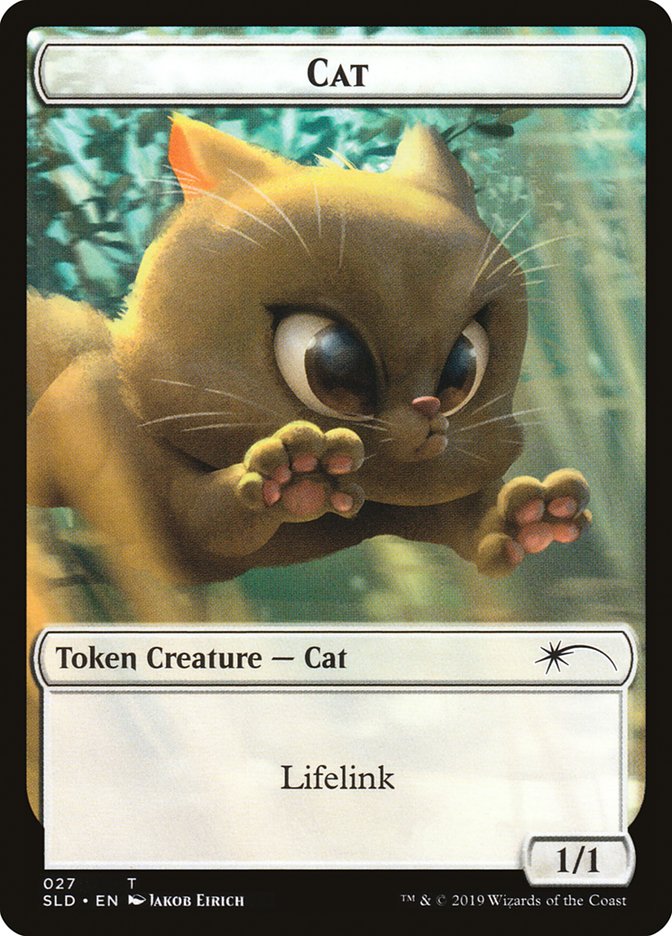 Cat (27) // Cat (28) Double-Sided Token [Secret Lair Drop Series] | Shuffle n Cut Hobbies & Games