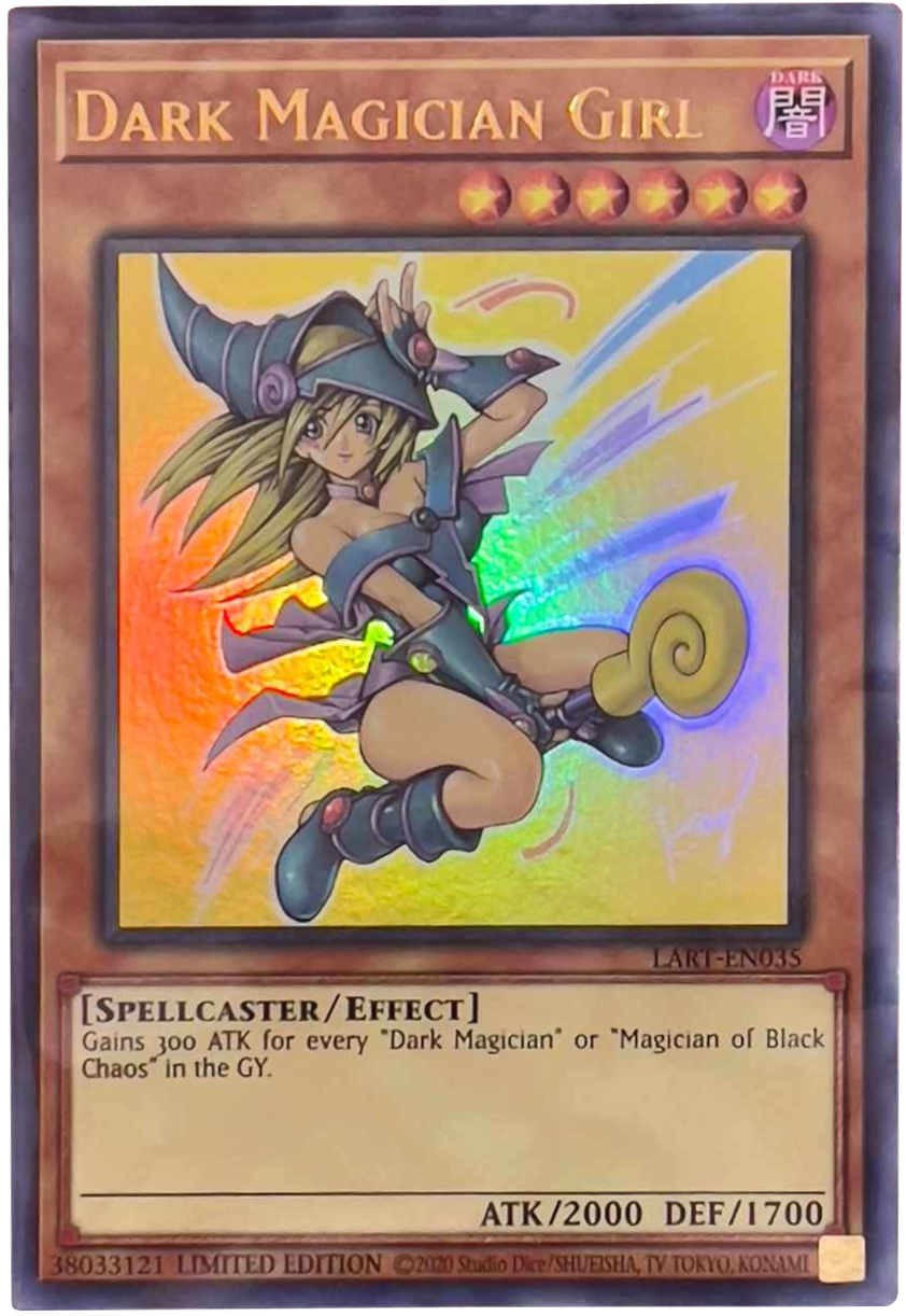 Dark Magician Girl [LART-EN035] Ultra Rare | Shuffle n Cut Hobbies & Games