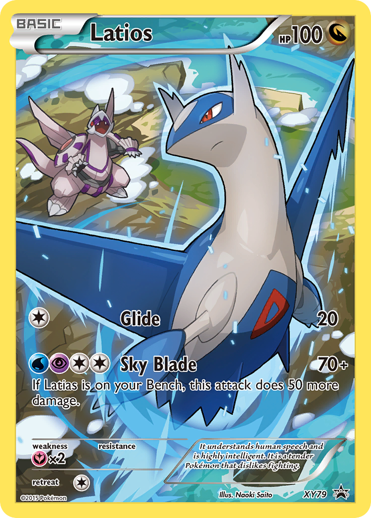 Latios (XY79) (Full Art Promo) [XY: Black Star Promos] | Shuffle n Cut Hobbies & Games