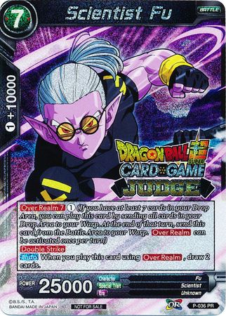 Scientist Fu (P-036) [Judge Promotion Cards] | Shuffle n Cut Hobbies & Games