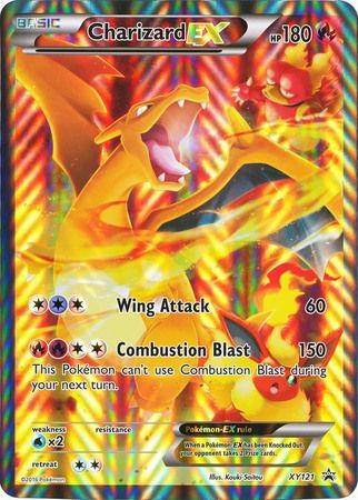 Charizard EX (XY121) (Jumbo Card) [XY: Black Star Promos] | Shuffle n Cut Hobbies & Games