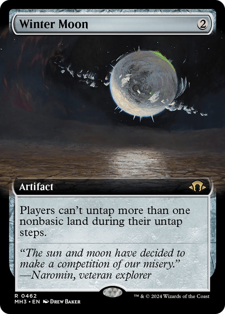 Winter Moon (Extended Art) [Modern Horizons 3] | Shuffle n Cut Hobbies & Games