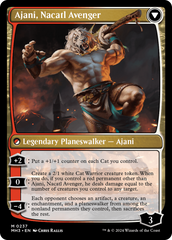 Ajani, Nacatl Pariah // Ajani, Nacatl Avenger [Modern Horizons 3] | Shuffle n Cut Hobbies & Games