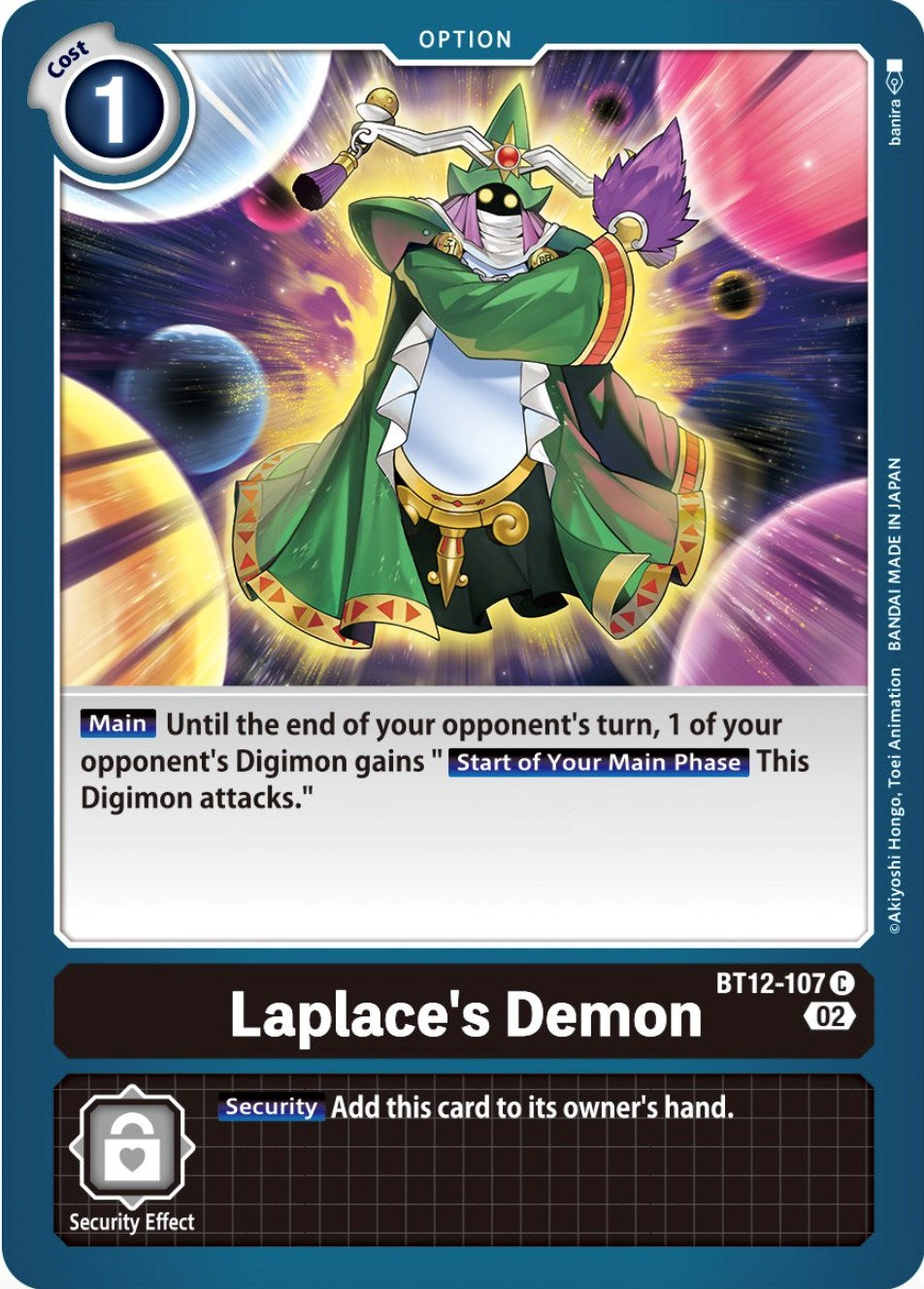 Laplace's Demon [BT12-107] [Across Time] | Shuffle n Cut Hobbies & Games