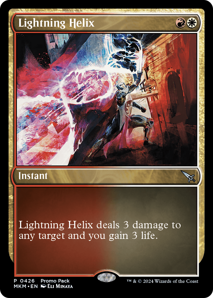 Lightning Helix (Promo Pack) [Murders at Karlov Manor Promos] | Shuffle n Cut Hobbies & Games