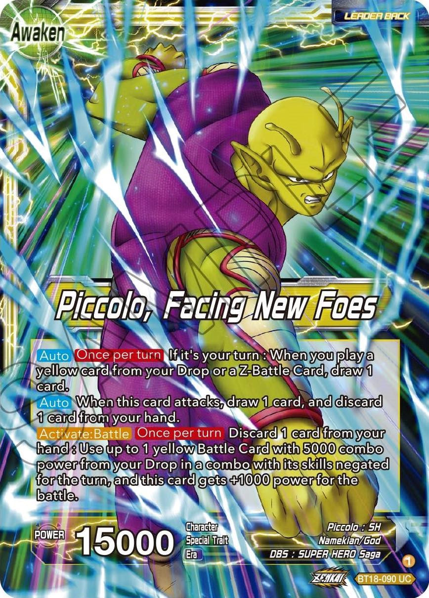 Piccolo // Piccolo, Facing New Foes (BT18-090) [Promotion Cards] | Shuffle n Cut Hobbies & Games