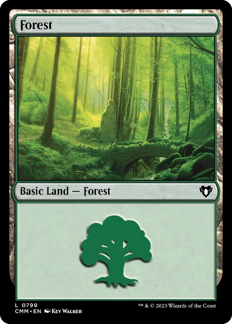 Forest (799) [Commander Masters] | Shuffle n Cut Hobbies & Games