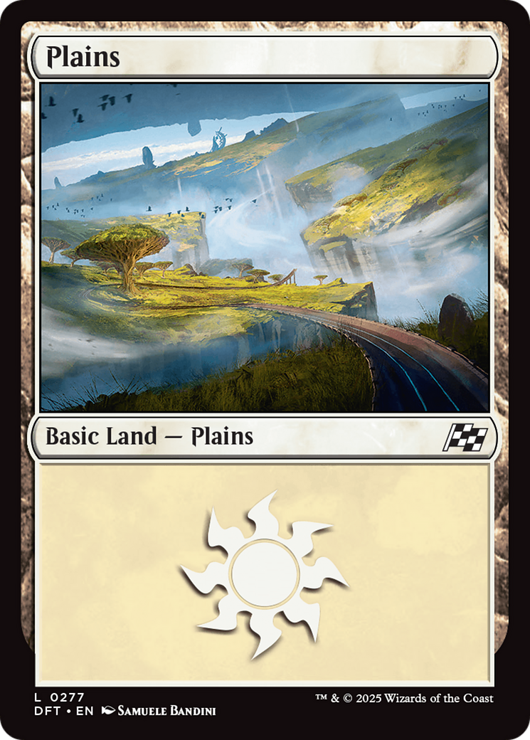 Plains (0277) [Aetherdrift] | Shuffle n Cut Hobbies & Games